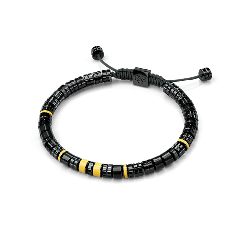 Bracelet / EV - Black - Modena Yellow