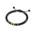 Bracelet / EV - Black - Modena Yellow