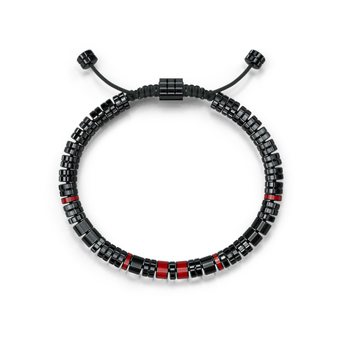 Bracelet / EV - Black - Rosso Corsa