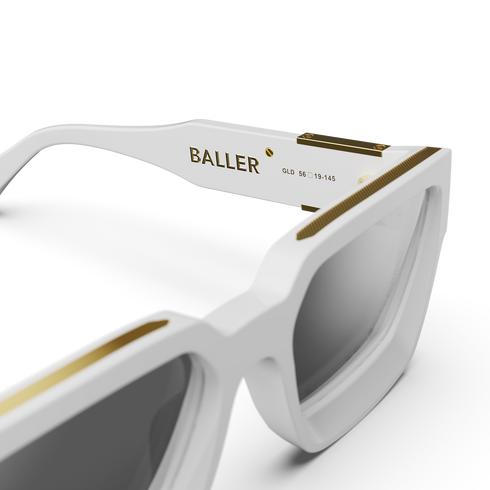 Sunglasses / Baller - White