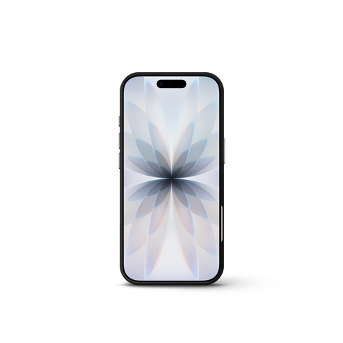 iPhone Case 17 & 18 - Vegan Leather - Black