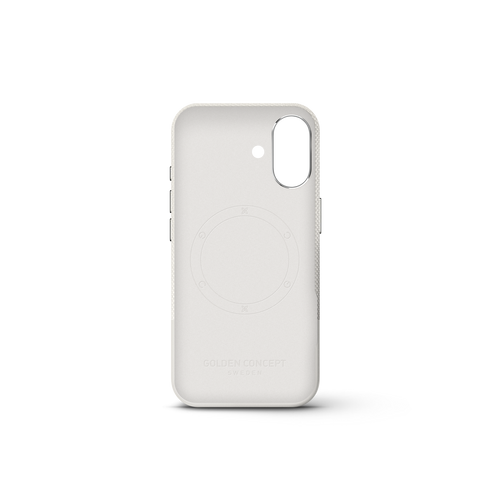 iPhone Case 17 & 18 - Vegan Leather - White