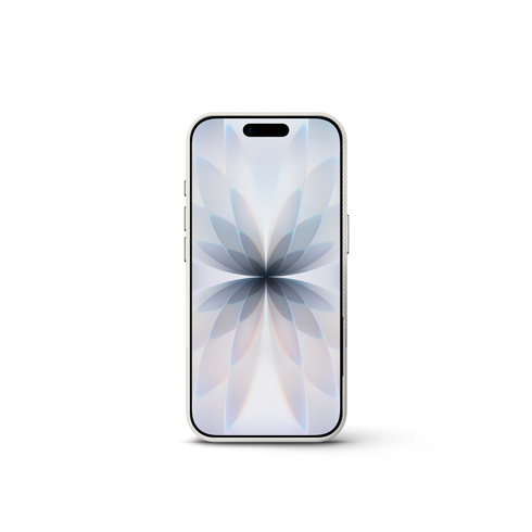 iPhone Case 17 & 18 - Vegan Leather - White