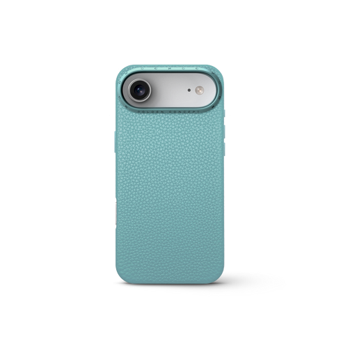 iPhone Case 17 - Full-Grain Leather - Sky