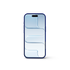 iPhone Case 17 & 18 - Vegan Leather - Deep Blue