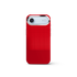 iPhone Case 17 & 18 - Vegan Leather - Red