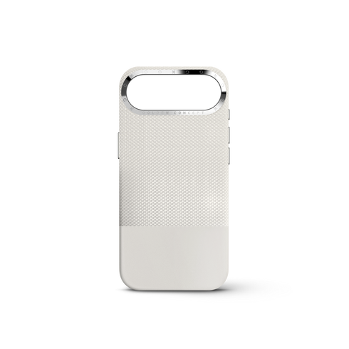 iPhone Case 17 & 18 - Vegan Leather - White