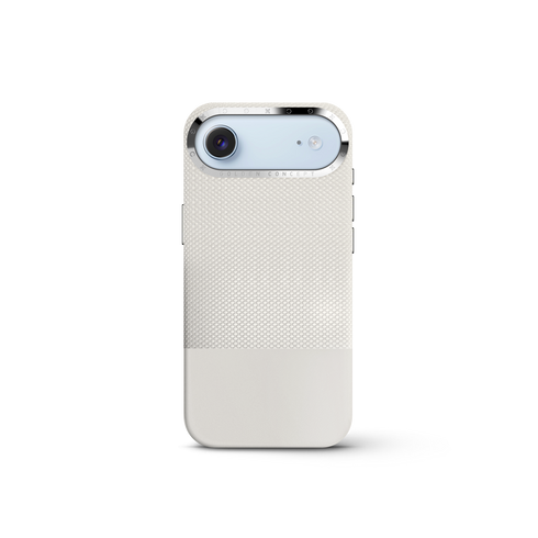 iPhone Case 17 & 18 - Vegan Leather - White