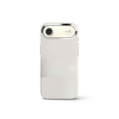 iPhone Case 17 & 18 - Vegan Leather - White