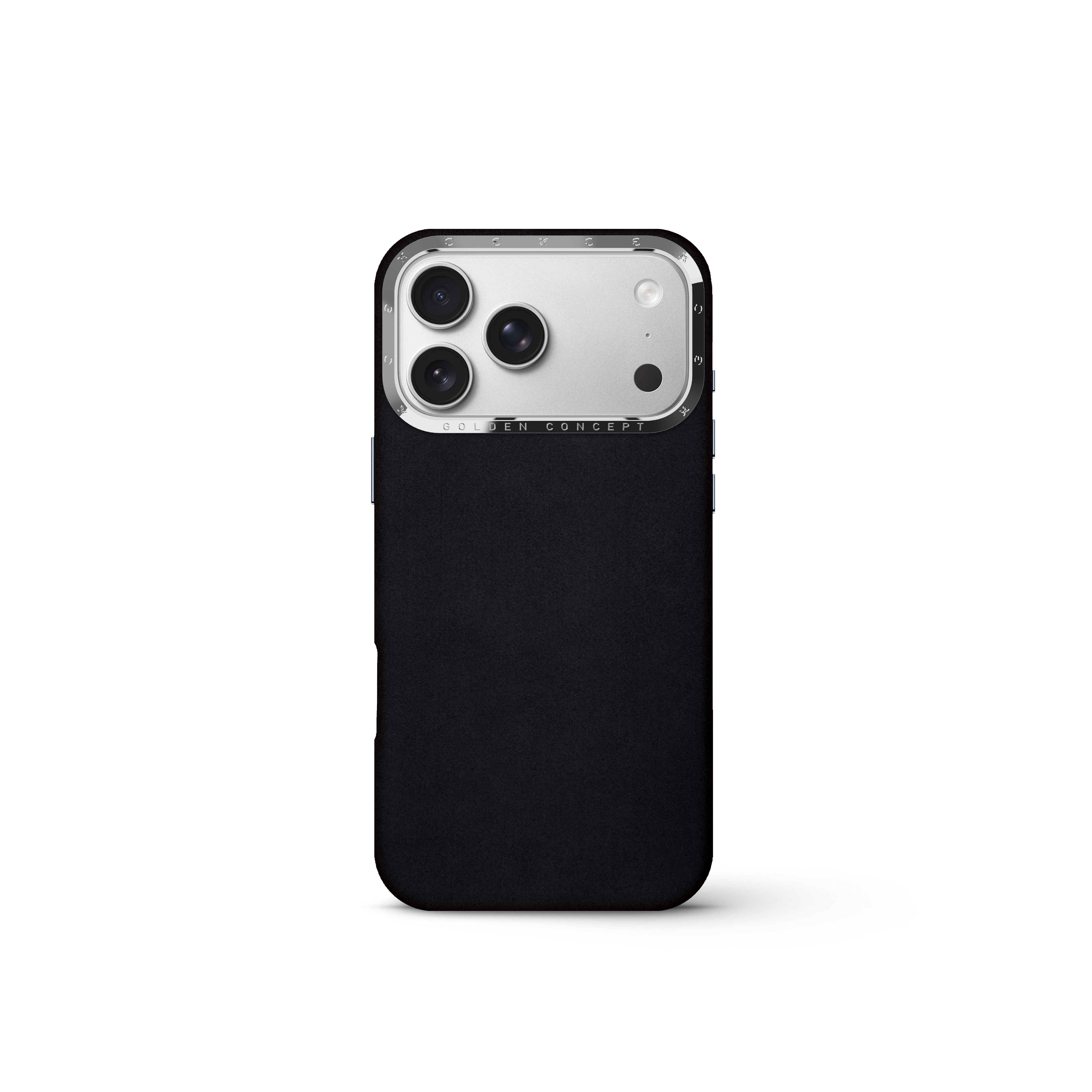 Blue Leather Case for iPhone 17 Pro, Pro Max & Air | GOLDEN