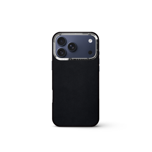 iPhone Case 17 - Alcantara - Black
