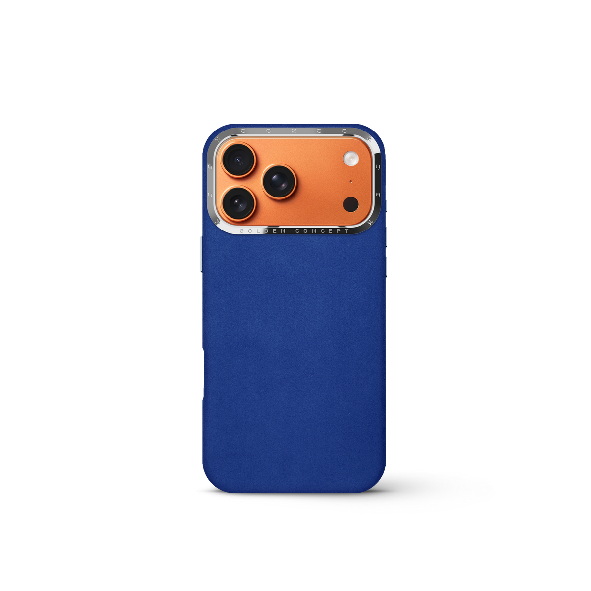 Blue Leather Case for iPhone 17 Pro, Pro Max & Air | GOLDEN Blue Leather Case for iPhone 17 Pro, Pro Max & Air | GOLDEN