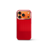 iPhone Case 17 & 18 - Vegan Leather - Red