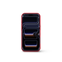 iPhone Case 17 & 18 - Vegan Leather - Red