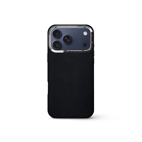 iPhone Case 17 - Alcantara - Black