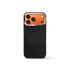 iPhone Case 17 & 18 - Vegan Leather - Black