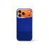 iPhone Case 17 & 18 - Vegan Leather - Deep Blue