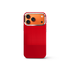 iPhone Case 17 & 18 - Vegan Leather - Red