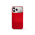 iPhone Case 17 & 18 - Vegan Leather - Red