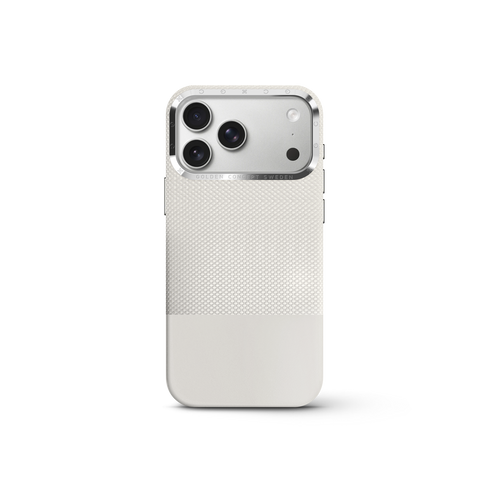 iPhone Case 17 & 18 - Vegan Leather - White