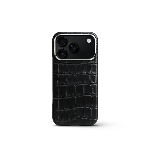 iPhone Case 17 & 18 - Alligator - Black