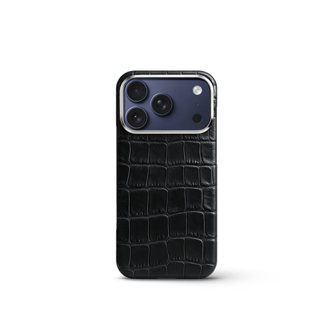 iPhone Case 17 & 18 - Alligator - Black