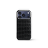 iPhone Case 17 & 18 - Alligator - Black