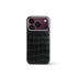 iPhone Case 17 & 18 - Alligator - Black