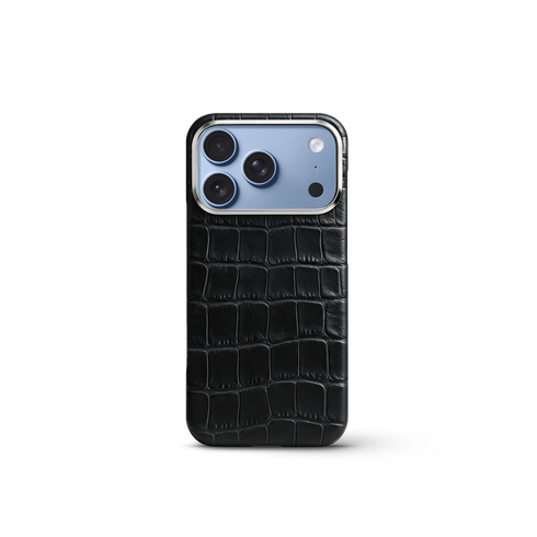 iPhone Case 17 & 18 - Alligator - Black