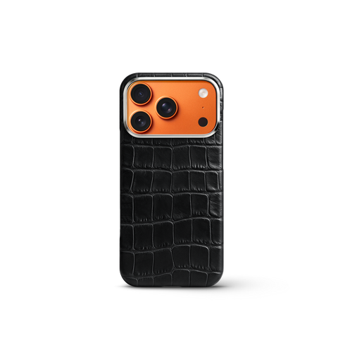 iPhone Case 17 & 18 - Alligator - Black