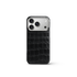 iPhone Case 17 & 18 - Alligator - Black