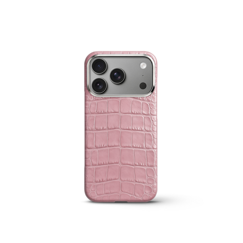 iPhone Case 17 & 18 - Alligator - Pink