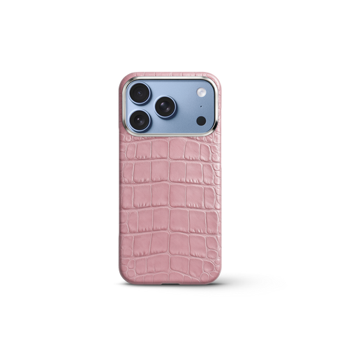 iPhone Case 17 & 18 - Alligator - Pink