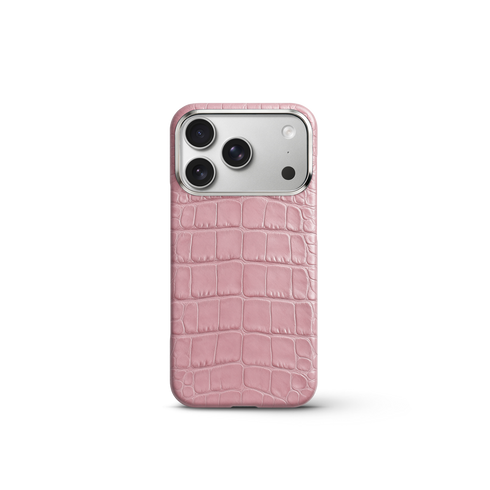 iPhone Case 17 & 18 - Alligator - Pink