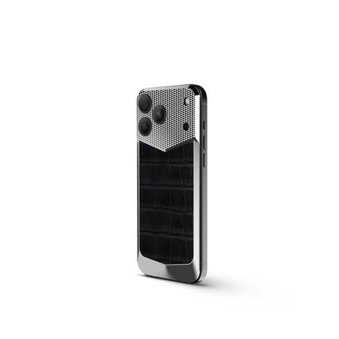 iPhone Case / EV18 - Magnetic Shield Alligator Edition - Black