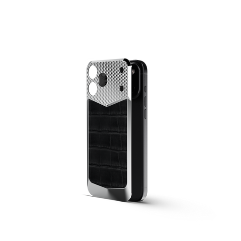 iPhone Case / EV18 - Magnetic Shield Alligator Edition - Black
