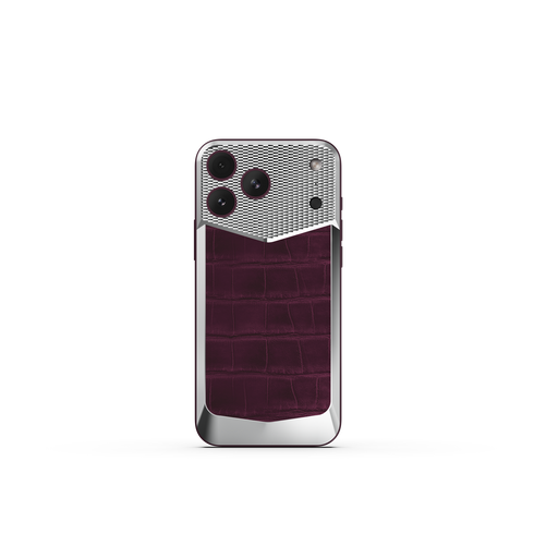 iPhone Case / EV18 - Magnetic Shield Alligator Edition - Burgundy