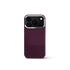 iPhone Case 17 & 18 - Vegan Leather - Burgundy