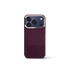 iPhone Case 17 & 18 - Vegan Leather - Burgundy