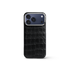 iPhone Case 17 & 18 - Alligator - Black