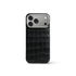 iPhone Case 17 & 18 - Alligator - Black