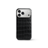 iPhone Case 17 & 18 - Alligator - Black