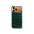 iPhone Case 17 & 18 - Alligator - Green
