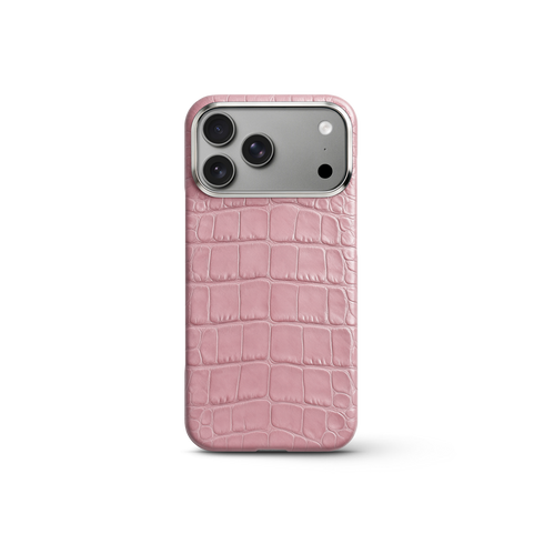 iPhone Case 17 & 18 - Alligator - Pink