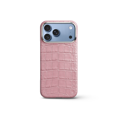 iPhone Case 17 & 18 - Alligator - Pink