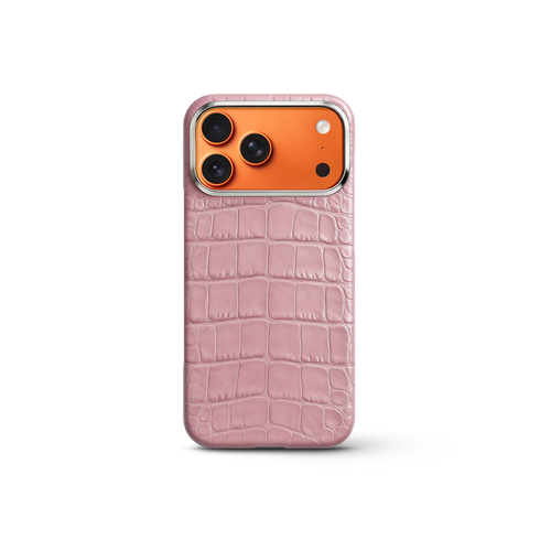 iPhone Case 17 & 18 - Alligator - Pink