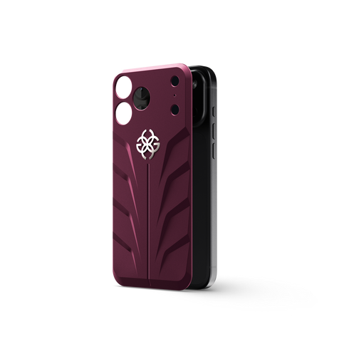 iPhone Case / RSR18 Burgundy - Magnetic Shield