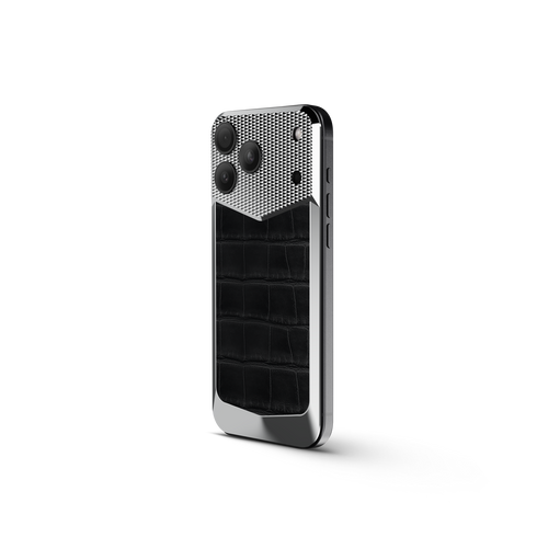 iPhone Case / EV18 - Magnetic Shield Alligator Edition - Black
