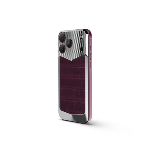 iPhone Case / EV18 - Magnetic Shield Alligator Edition - Burgundy