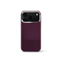 iPhone Case 17 & 18 - Vegan Leather - Burgundy